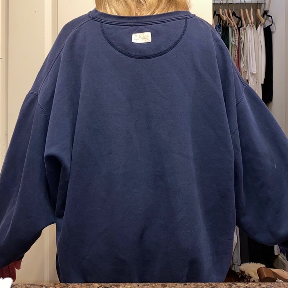 “vintage” oversized detroit golf club crew neck - Picture 2 of 3